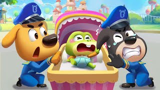 Police Takes Care of A Baby  Educational Videos  Cartoons for Kids  Sheriff Labrador [upl. by Basil501]