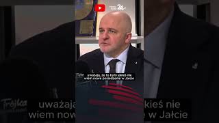 quotNie wiem dlaczego przedstawiciele PiS uważają że to była nowa konferencja jałtańskaquot [upl. by Wickham65]