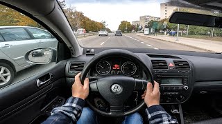 Volkswagen Golf 19 TDI 105HP POV Test Drive DRIVEWAVE1 [upl. by Lapointe]