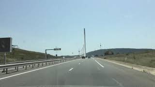 Crossing the Millau Viaduct [upl. by Weatherley]