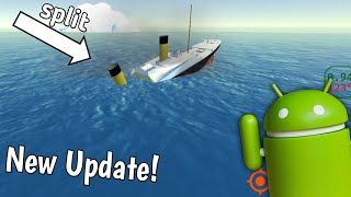 new update on mobile ship can split  Ship Mooring 3D  Ship Handling Simulator [upl. by Enoyrt304]