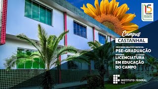 Edital em Libras Licenciatura em Educação do Campo Castanhal 2024 [upl. by Sachi]