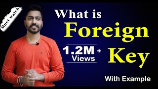 Lec10 Foreign Key in DBMS  Full Concept with examples  DBMS in Hindi [upl. by Scrogan]