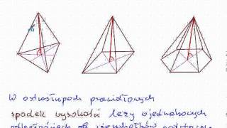 Ostrosłupy część 2  Matematyka Szkoła Podstawowa i Gimnazjum [upl. by Anovad]