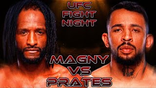 Neil Magny vs Carlos Prates Fight Simulation [upl. by Ynittirb710]