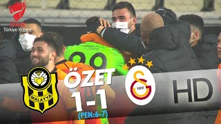 Yeni Malatyaspor  Galatasaray Ziraat Türkiye Kupası Son 16 Turu Maçının Özeti [upl. by Aicercul]