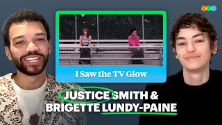 Justice Smith and Brigette LundyPaine Dissect Their I Saw the TV Glow Characters [upl. by Akyssej]