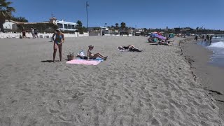 🇪🇸 La Cala de Mijas Beach Walk Costa del Sol Spain [upl. by Ettevad]