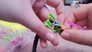 how to make Rainbow LoomSpirilla Bracelet [upl. by Ajim]