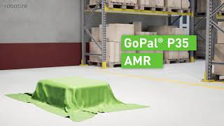 Robotize GoPal P35 Platform AMR [upl. by Shiff]