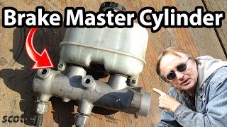 How to Replace a Brake Master Cylinder in Your Car Bleed Brakes [upl. by Ona]