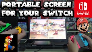 RIDICULOUS Portable Nintendo Switch Set Up [upl. by Aham]