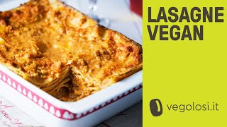 Lasagne vegane con ragù di seitan 100 vegetali [upl. by Bernetta350]