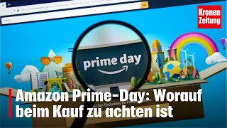 Amazon Prime Day  Worauf beim Onlinekauf zu achten ist  kronetv NEWS [upl. by Esmaria]