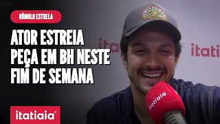 ENTREVISTA RÔMULO ESTRELA E LUCIANA FÁVERO APRESENTAM PEÇA O ALIENISTA EM BELO HORIZONTE [upl. by Bensky]