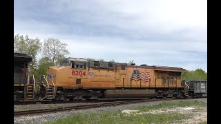 RAILREEL Gremlins Are Back CN VIA OSR Woodstock Ontario May 6 2024 [upl. by Calabrese698]