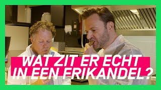 Wat zit er in een frikandel  KEURINGSDIENST VAN WAARDE KORT 10 [upl. by Banna823]