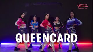 QUEENCARD  GIDLE  KPOP Cover Dance [upl. by Eiznekam]