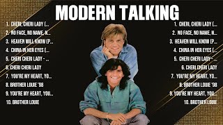 Modern Talking The Best Music Of All Time ▶️ Full Album ▶️ Top 10 Hits Collection [upl. by Anirual]