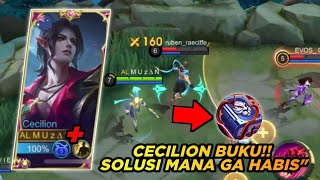 CECILION BUKU SOLUSI CEPAT FARMING STACK CECILION MANA GA HABIS DAMAGE GA NGOTAK MOBILE LEGENDS [upl. by Devol]