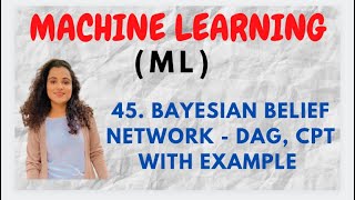 45 Bayesian Belief Networks  DAG amp CPT With Example ML [upl. by Tema]