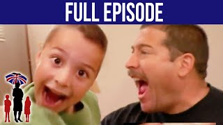 Twins Act Up and Dad Loses It  The Goldberg Family Full Episode  Supernanny [upl. by Noffihc]