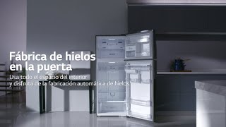 Refrigeradora LG Linear Tor Freezer LT44AGD  Máquina de hielo automática [upl. by Vola]