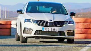 Skoda Octavia RS 2017  20 TSI Test Drive [upl. by Ralston]