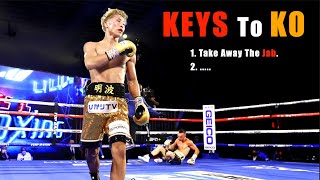 KEYS To KO  How Inoue Systematically Destroyed Moloneys Boxing Style [upl. by Artimas693]