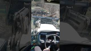 Land clearing with HIDROMEK 102B [upl. by Alleacim]