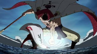 Whitebeards Revenge  Whitebeard vs Akainu「4k」「60fps」║ One Piece [upl. by Lovato]