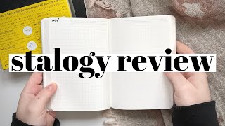 EVERYTHING YOU NEED TO KNOW ABOUT STALOGY 365 NOTEBOOKS  in depth review of A5 B6  A6 notebooks [upl. by Parsons]