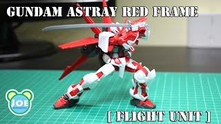 Gundam Astray Red Frame Flight Unit  Speed Assembly [upl. by Haisa866]