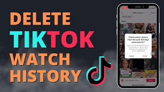 How To Delete Tiktok Watch History 2024 [upl. by Sonitnatsnok]