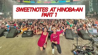 sweetnotesmusic Concert at Hinoba  an Negros Occidental hubahubafestival [upl. by Tim]