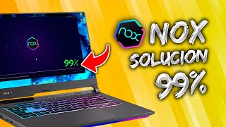 Nox Player no Abre se Queda Cargando en 99 👉 3 SOLUCIONES [upl. by Kinchen798]