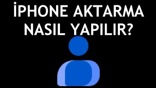 Google Kişiler İphone Aktarma Nasıl Yapılır [upl. by Safoelc]