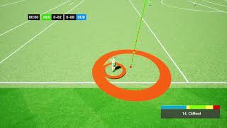 Gaelic Football Video Game Prototype  001 GAA UE4 [upl. by Aon]