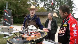 RCTV Gary King shows off his voithschneiderpropeller driven RC tug [upl. by Atiuqahc]