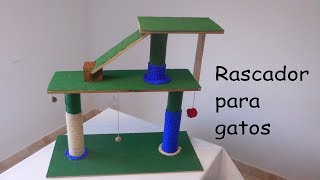 🐱 Como Hacer Un RASCADOR Para GATOS Casero 🐱 [upl. by Janella]