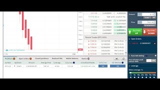 EDUCATIONAL 450 IN 7 MINUTES 100X BITCOIN TRADING ON BITSEVEN [upl. by Airamat]