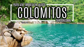 PLAYA COLOMITOS  Visité la PLAYA MÁS BONITA de JALISCO Recorrido por tu cuenta como llegar 🏞🇲🇽 [upl. by Lundgren374]