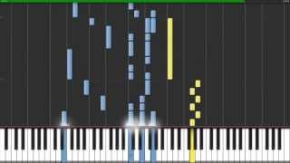 East Berlin  EntreDeuxMers Piano amp Flute Tutorial Synthesia [upl. by Erleena357]