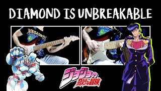 JoJos Bizarre Adventure  Diamond is Unbreakable Josuke Theme  Guitar Cover [upl. by Tlok]