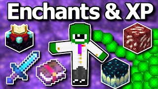 Fastest Ways To Get XP amp Enchants in Minecraft [upl. by Ferdy]