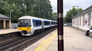 Chiltern Railways class 165 departing Chalfont and Latimer [upl. by Surat]