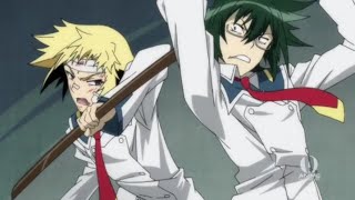 Medaka Box  Hidayoshi vs Hyuga ⚔️ English Dub [upl. by Seebeck]