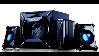 Genius SWG21 2000 BassSubwoofer test [upl. by Tedi155]