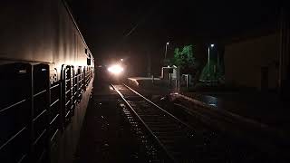 Vishakapatnam Duronto Express Overtaking Mahabubnagar Vishakapatnam SF Express  Gollaprolu [upl. by Alor]