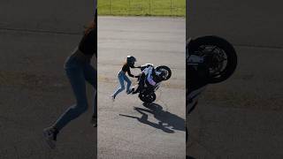 Do you like this bike  moto bike stunts dafy kawasaki michelin [upl. by Ellennod328]